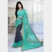 Vinay’s Soft Printed Georgette Sharee with all over rhine stone